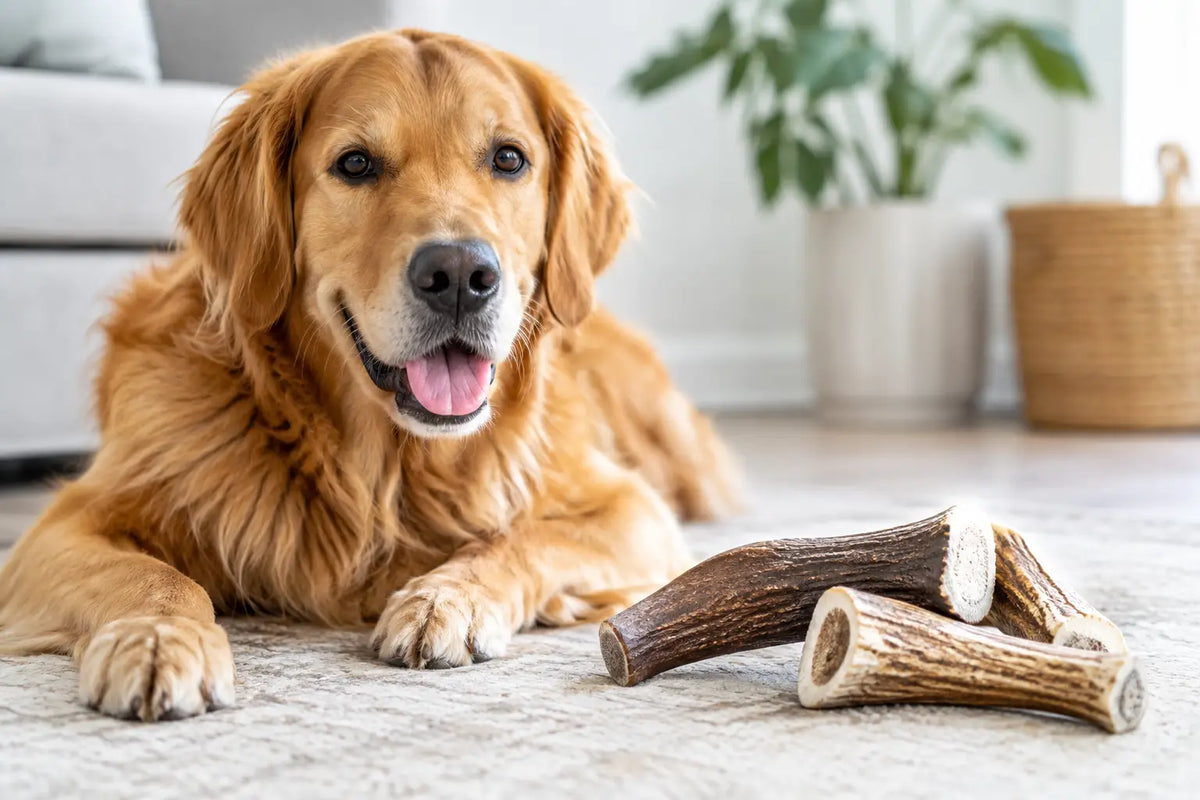 When to Replace Antler Chews Safely
